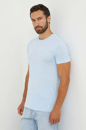Pack de 3 camisetas básicas de algodón para hombre Polo Ralph Lauren