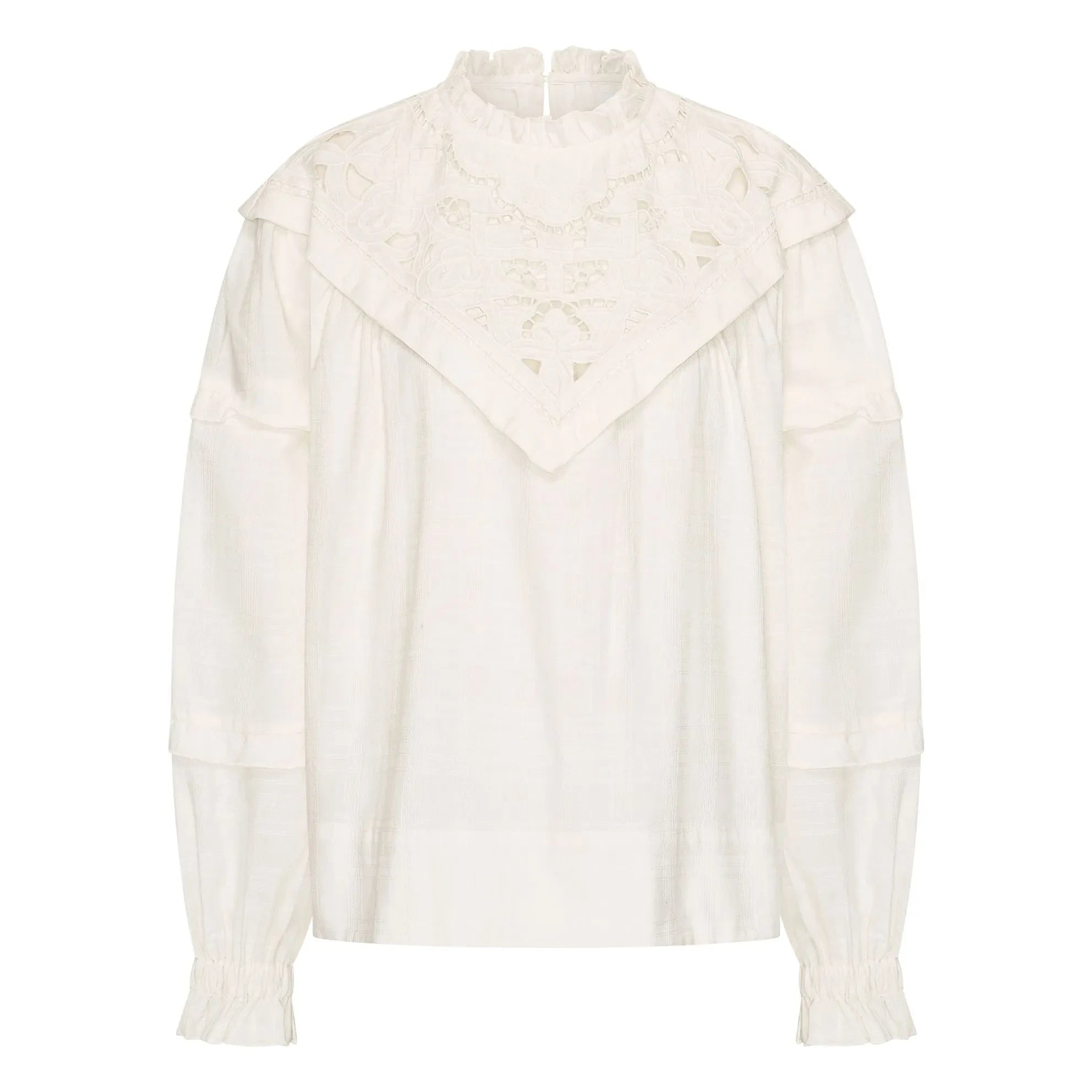 Blusa Bowie de Algodón By Bar | Blanco