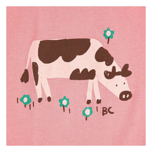 Bobo Choses - Camiseta Farm Algodón orgánico | Rosa