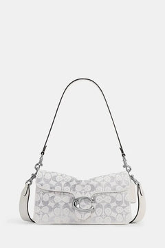 Bolso Coach de mujer en denim, bandolera Soft Crystal Denim Tabby Shoulder Bag 26