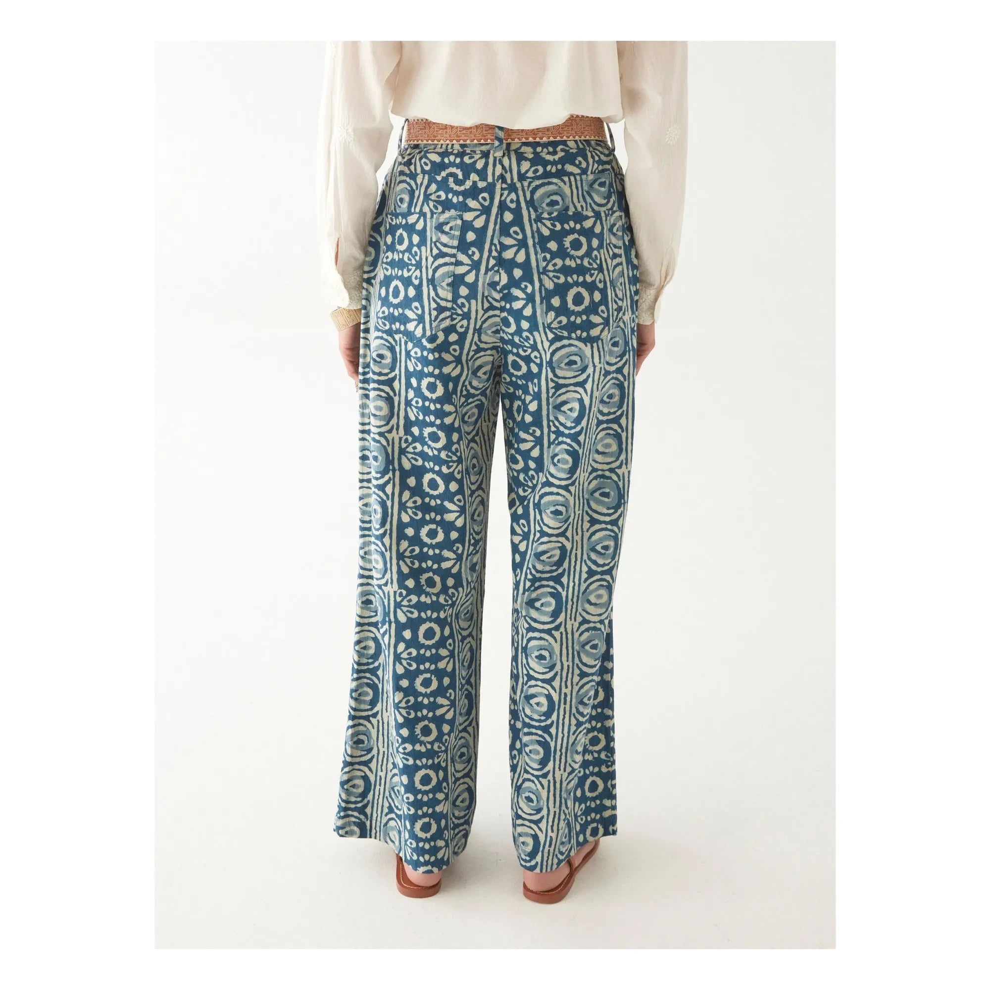 Maison Hotel - Pantalones Giselle Oceano Mare | Azul