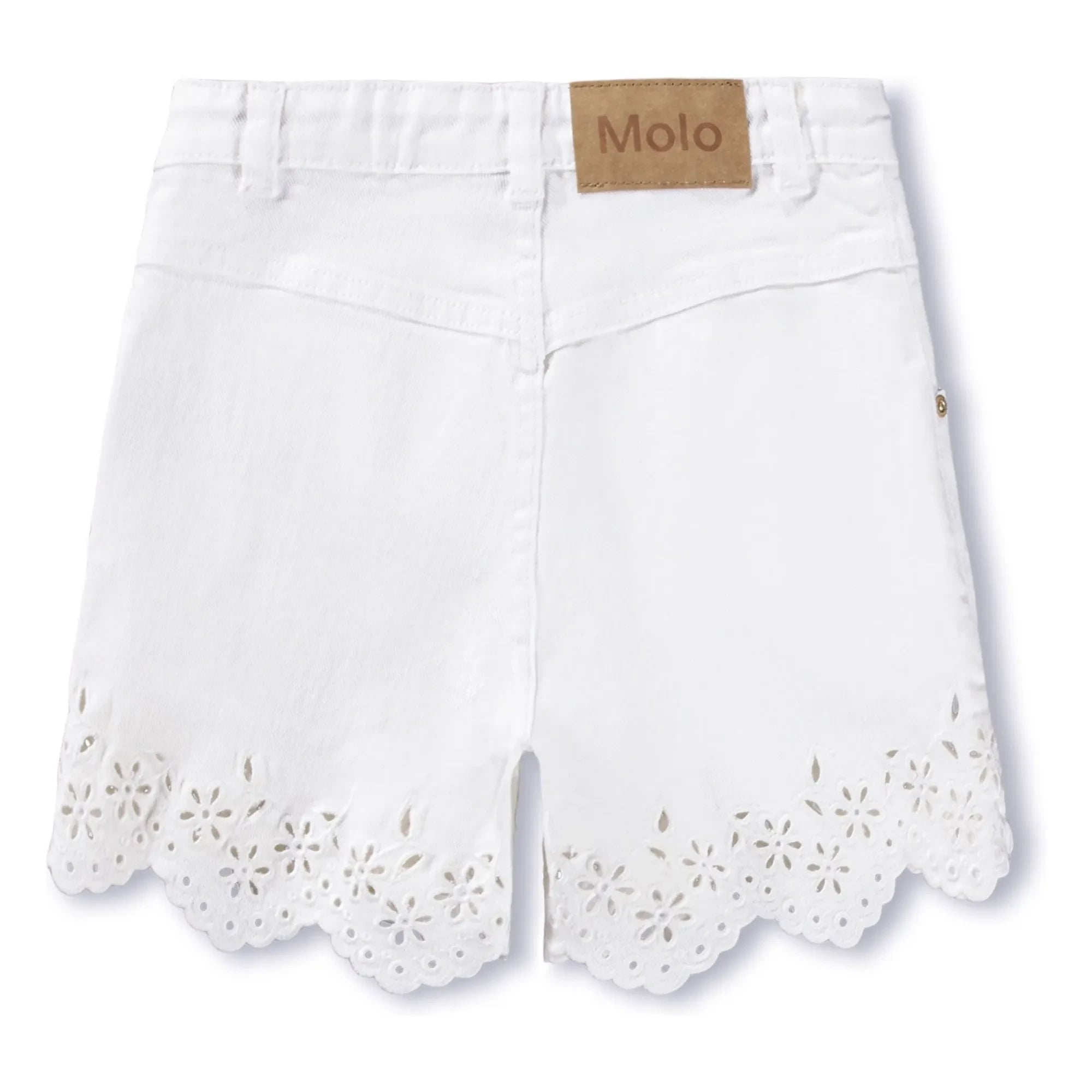 Molo - Adalyn Pantalones Cortos de Mezclilla | Blanco