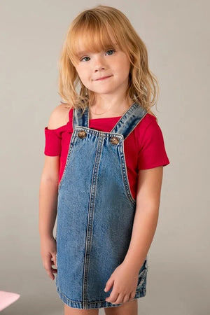Vestido vaquero infantil Mayoral