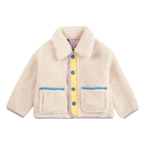 Bobo Choses - Chaqueta Sherpa de Doble Cara con Fibra Reciclada | Lila