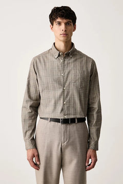 Camisa de algodón para hombre Barbour Franklin