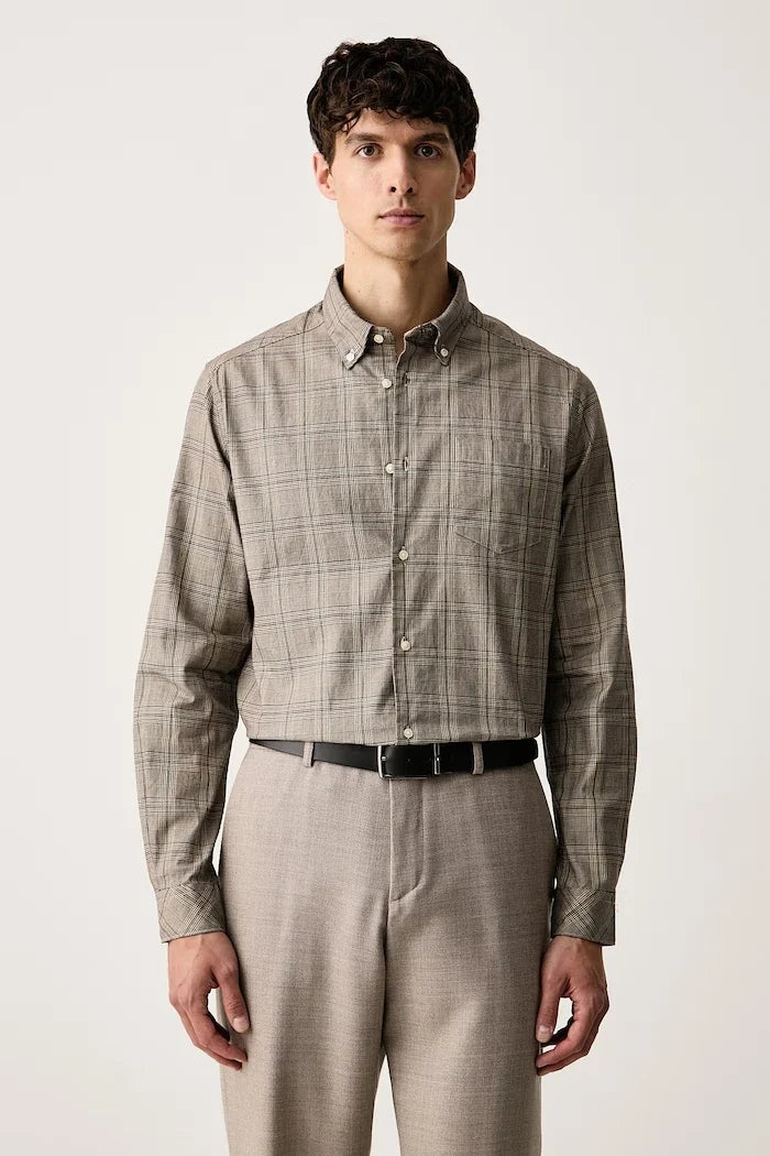 Camisa de algodón para hombre Barbour Franklin
