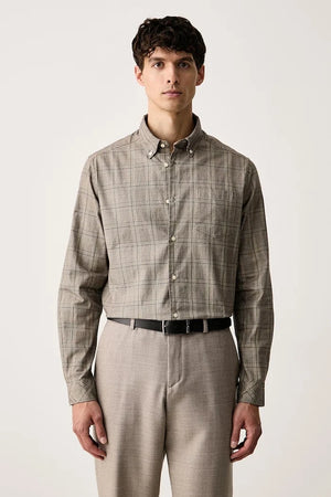 Camisa de algodón para hombre Barbour Franklin