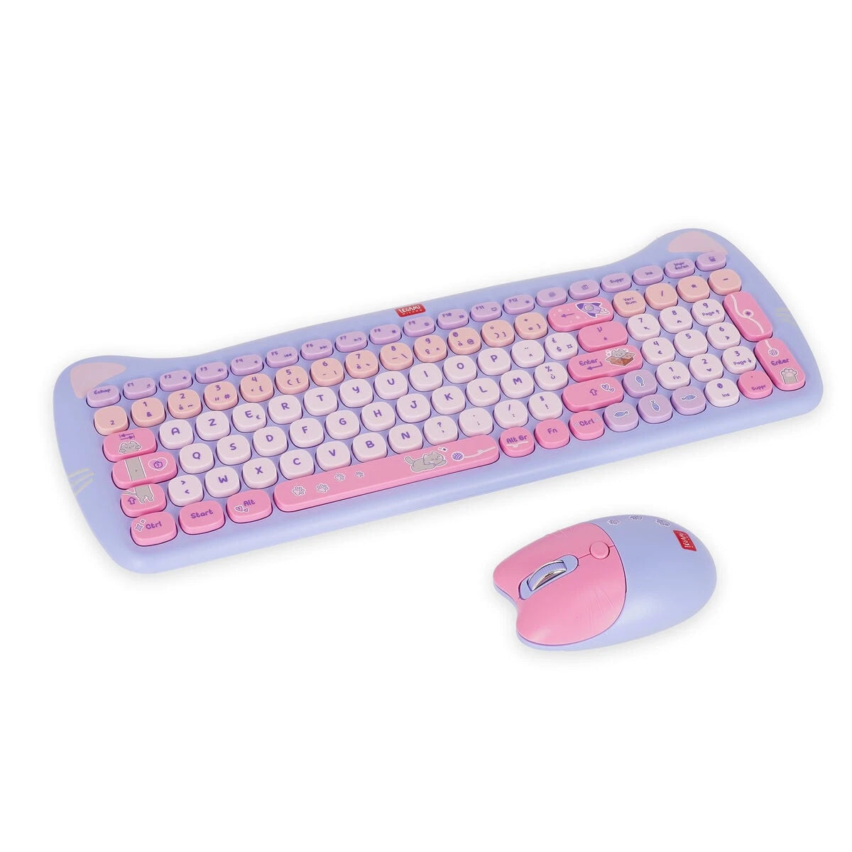 Legami - Conjunto de Ratón y Teclado Inalámbrico - Meow