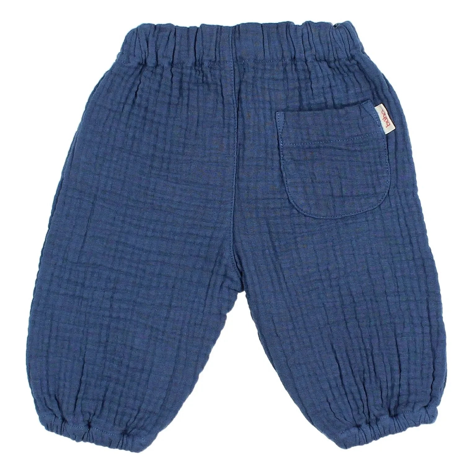 Búho - Pantalones de Gasa de Algodón | Azul Marino