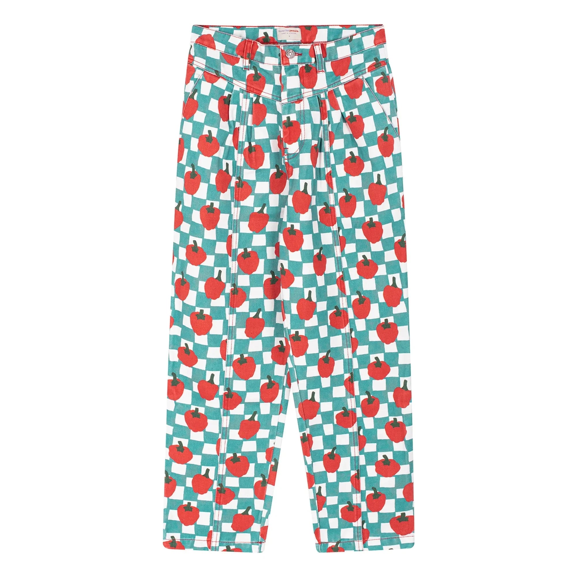 Favorite People - La Cantina Tomato Pantalón - Colección Mujer | Turquesa