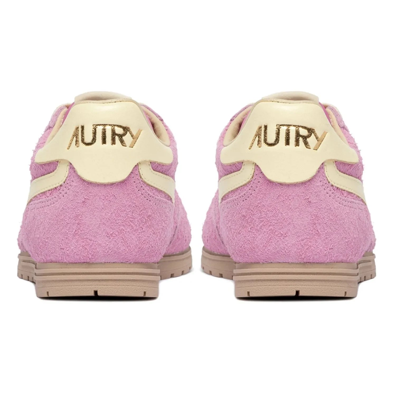 Autry - Zapatillas deportivas Windspin Low de ante y piel bicolor | Rosa