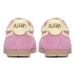 Autry - Zapatillas deportivas Windspin Low de ante y piel bicolor | Rosa