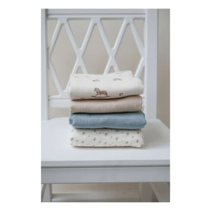 Cam Cam - Pañales de tela Vintage Toys - Set de 3 | Beige