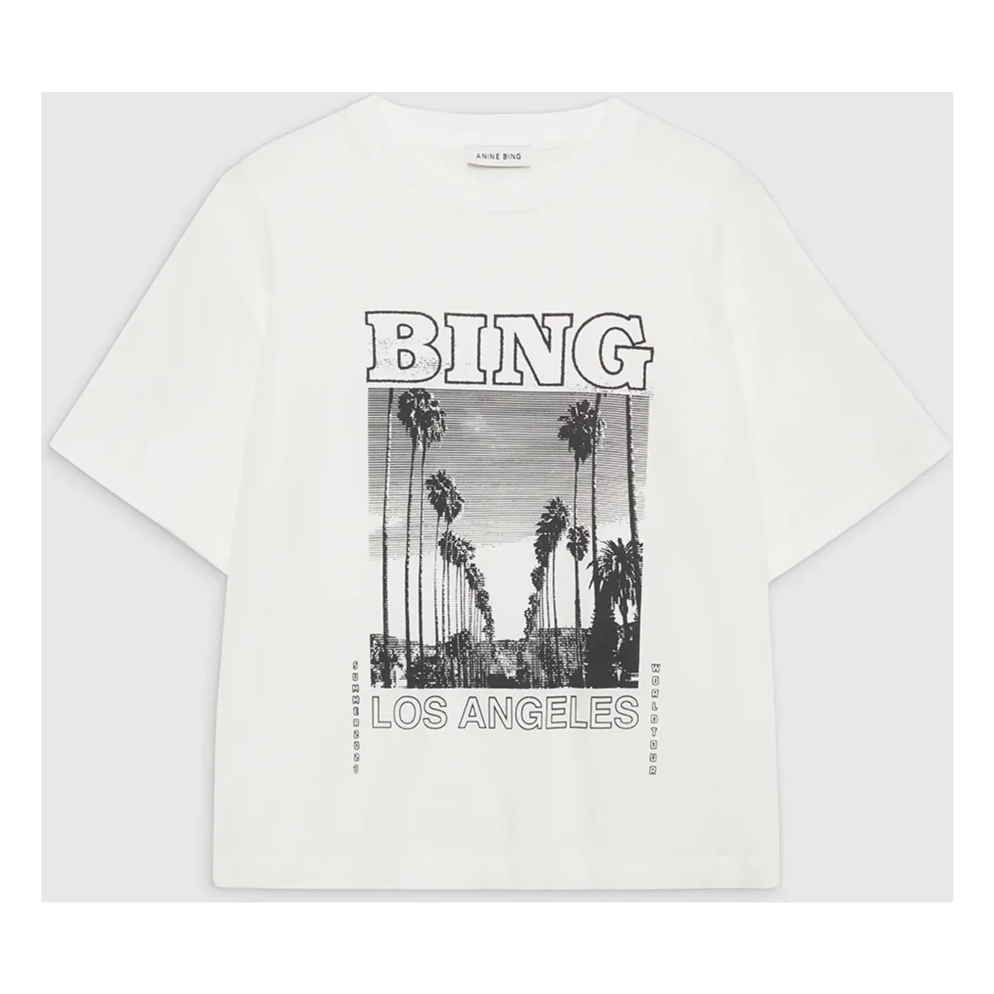Anine Bing - Camiseta Louis | Blanco