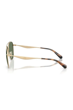 Gafas de sol de aviador Coach para hombre