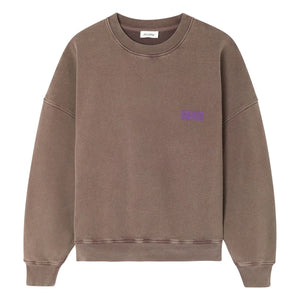 American Vintage - Sudadera de algodón Plizzy | Marrón