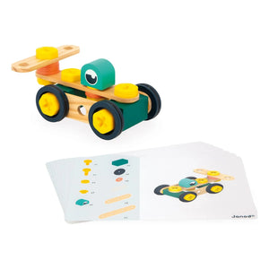 Janod - Brico'Kids Barril - 100 piezas