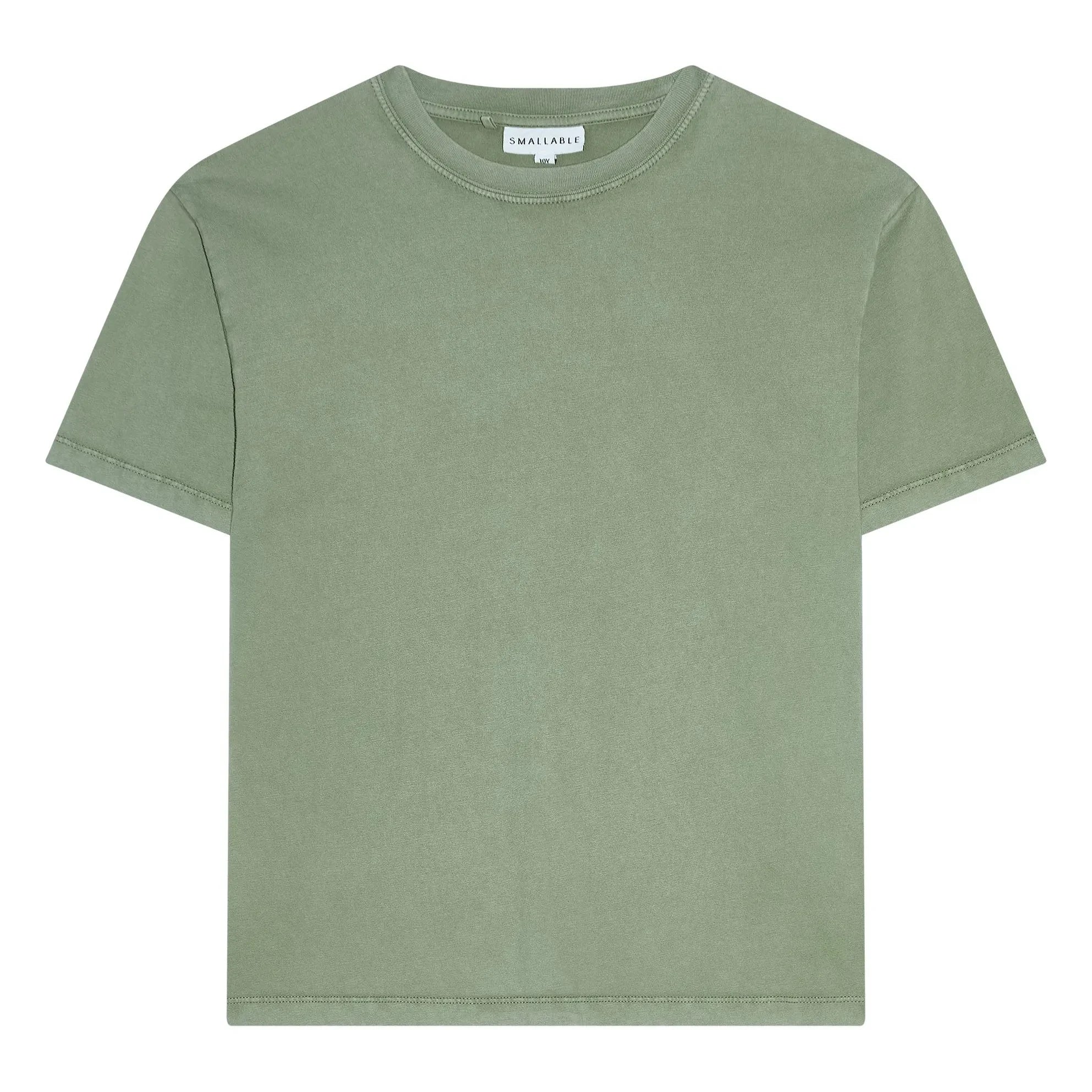 Smallable Kid - Camiseta de algodón orgánico Nils | Caqui claro
