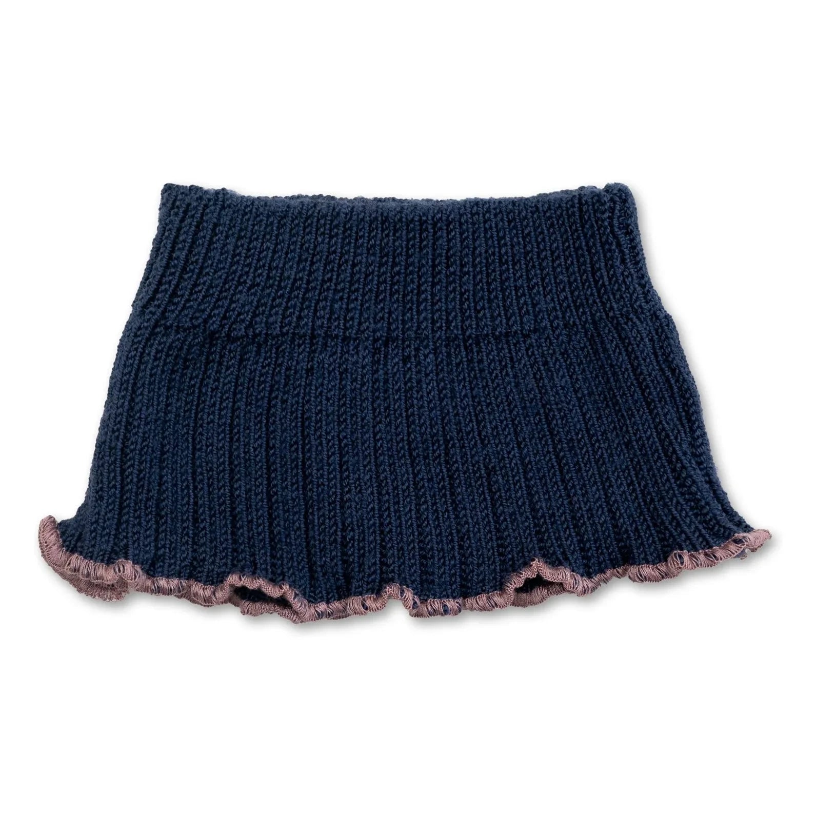 Collégien - Braga de cuello de lana merino Virginie | Azul marino