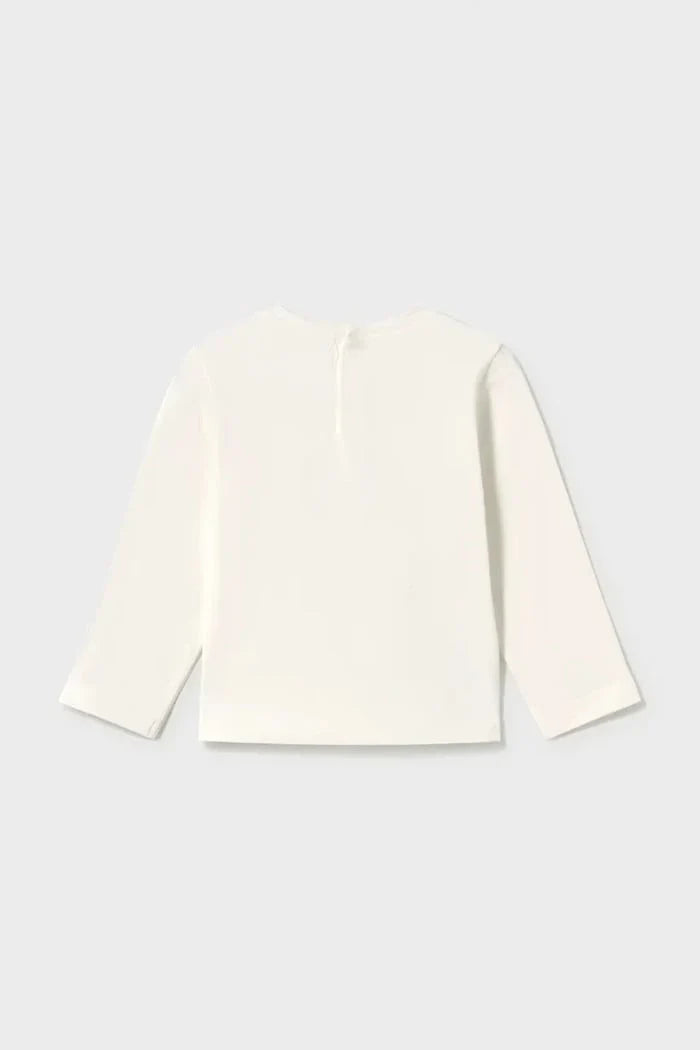 Blusa Mayoral de manga larga de algodón para niños