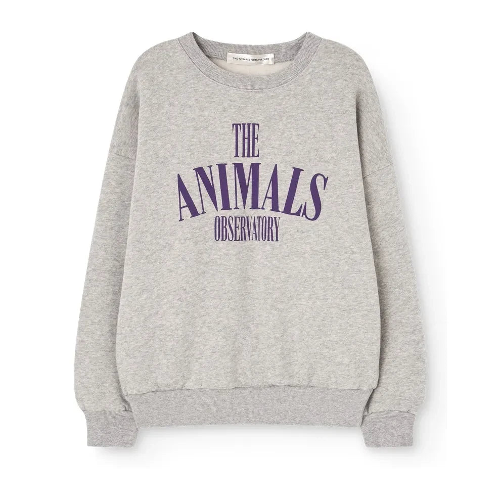 The Animals Observatory - Killifish Sudadera The Animals Observatory | Gris jaspeado