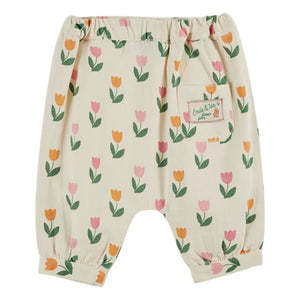 Emile et Ida - Pantalón Sarouel Tulipán | Crema