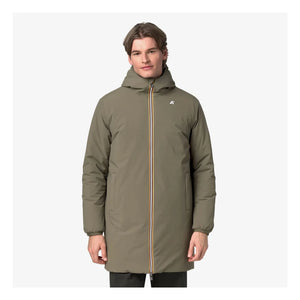 K-way - Jack St Warm Çift Taraflı Ceket | Haki