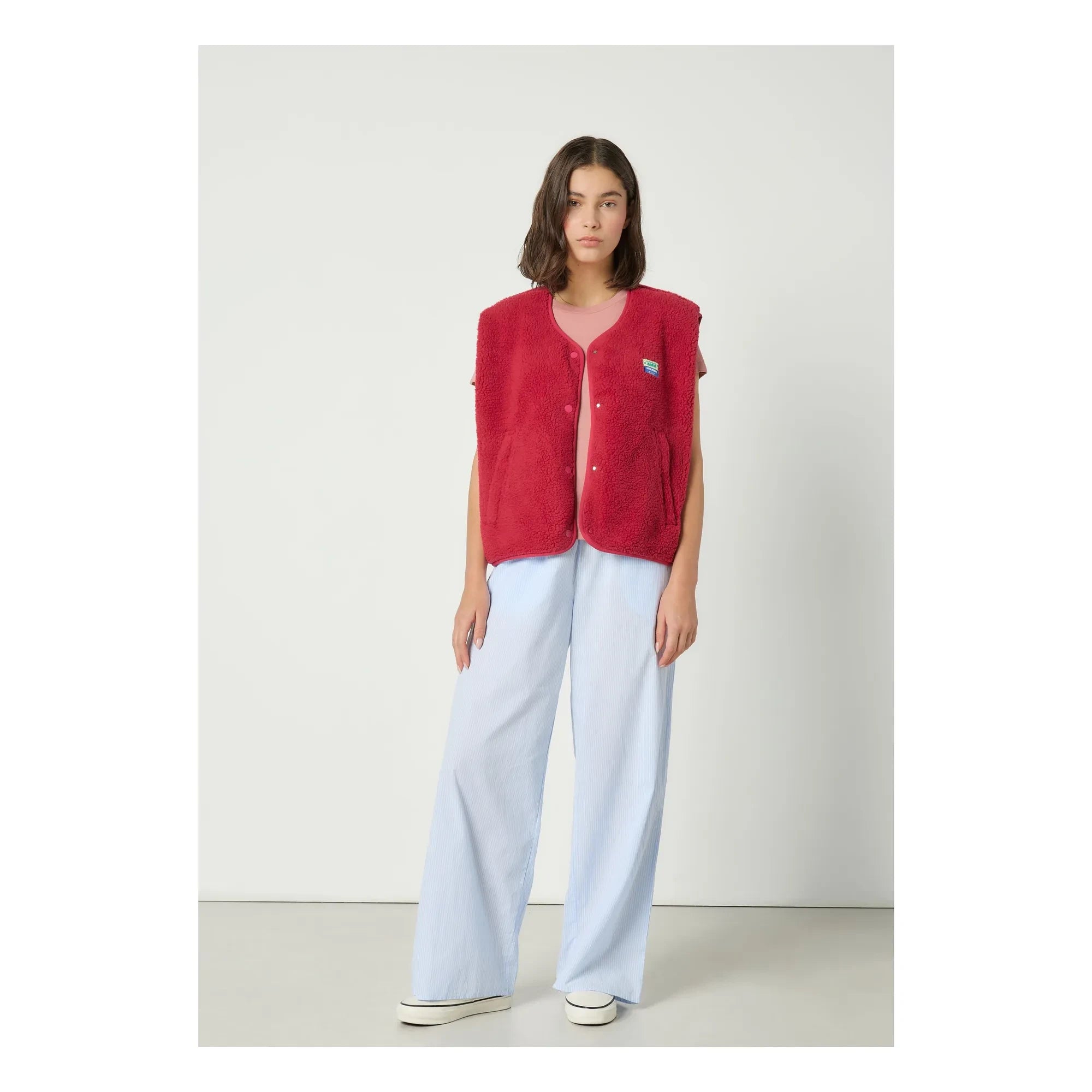 American Vintage - Chaleco Hoktown Sin Mangas | Magenta