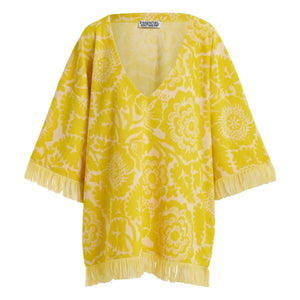 Essentiel Antwerp - Top Jorlando de esponja | Amarillo limón