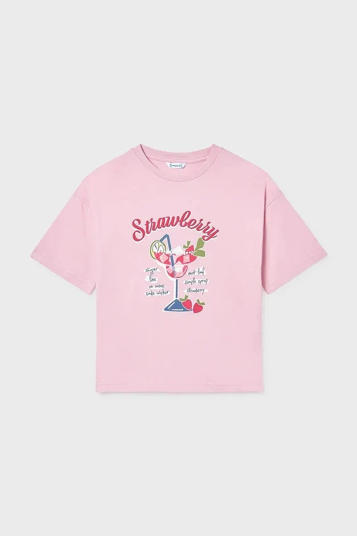 Camiseta infantil de algodón Mayoral