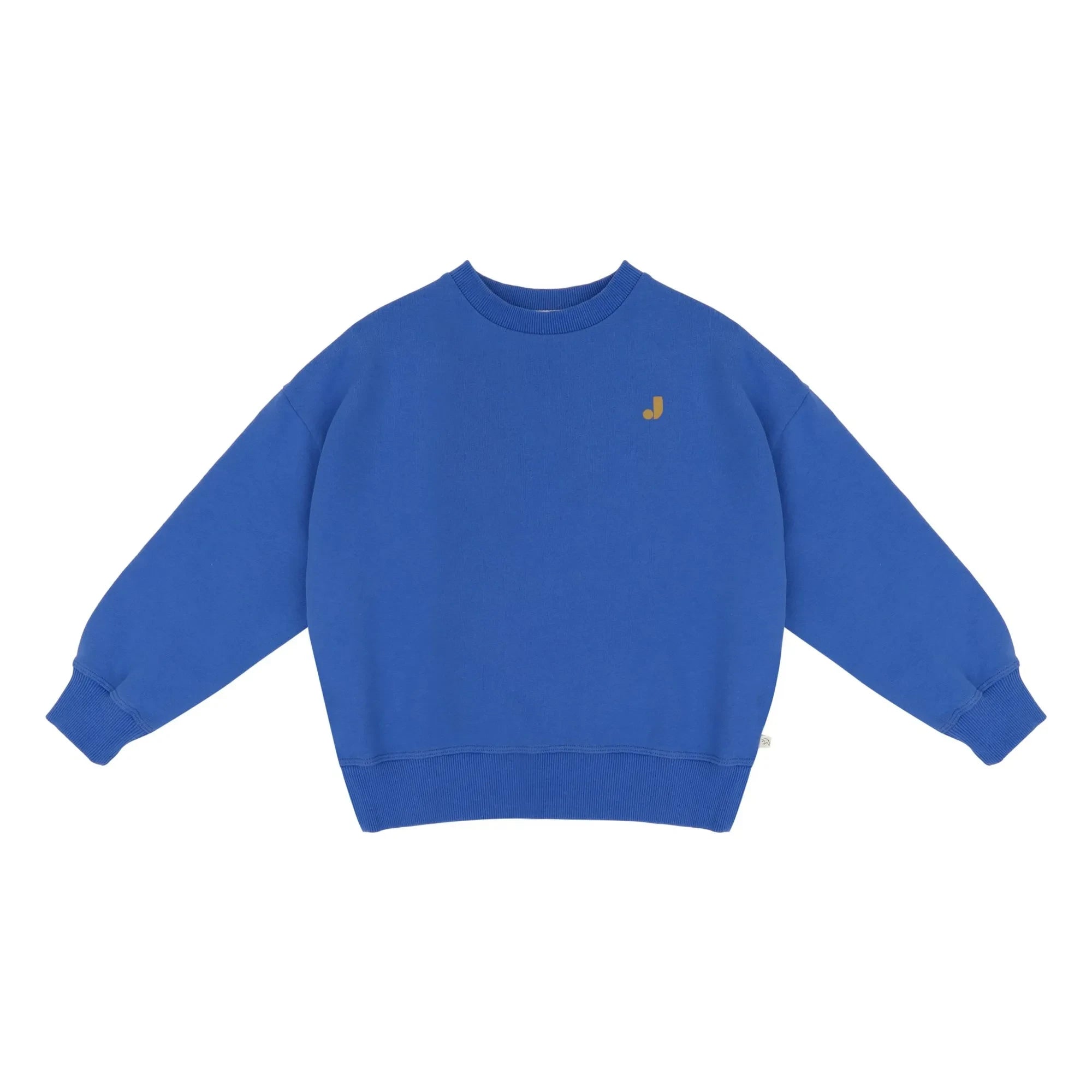 Jenest - Sudadera Jack Algodón orgánico | Cobalto