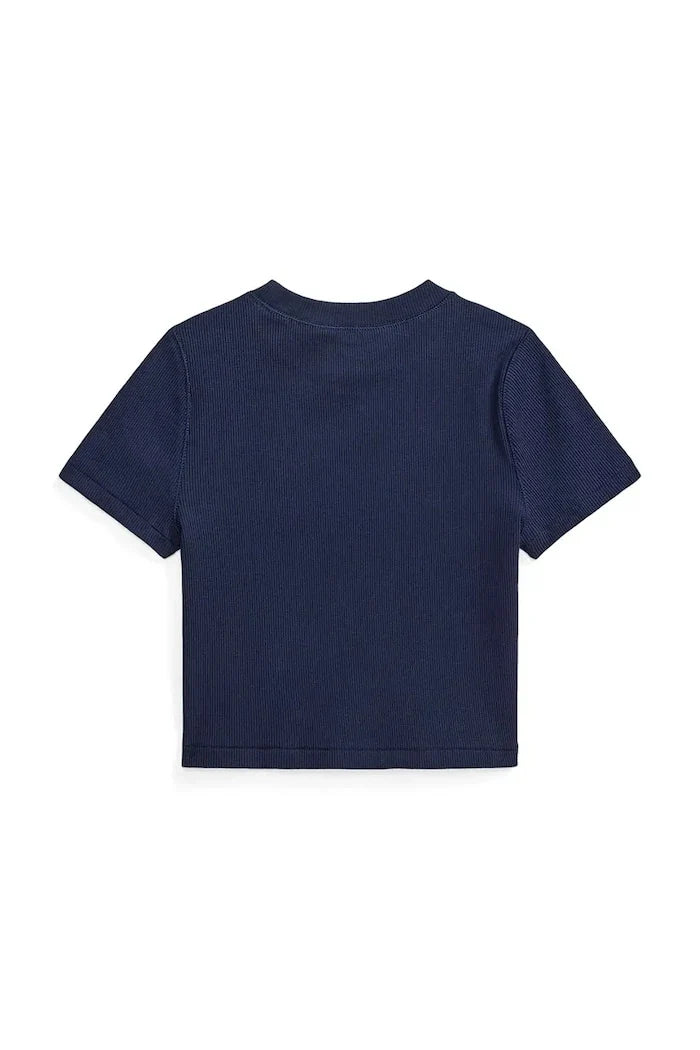 Camiseta de algodón elástico para niños Polo Ralph Lauren
