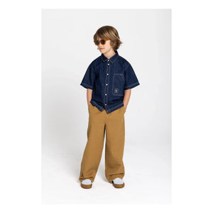 Hundred Pieces - Camisa vaquera Wayne | Azul oscuro