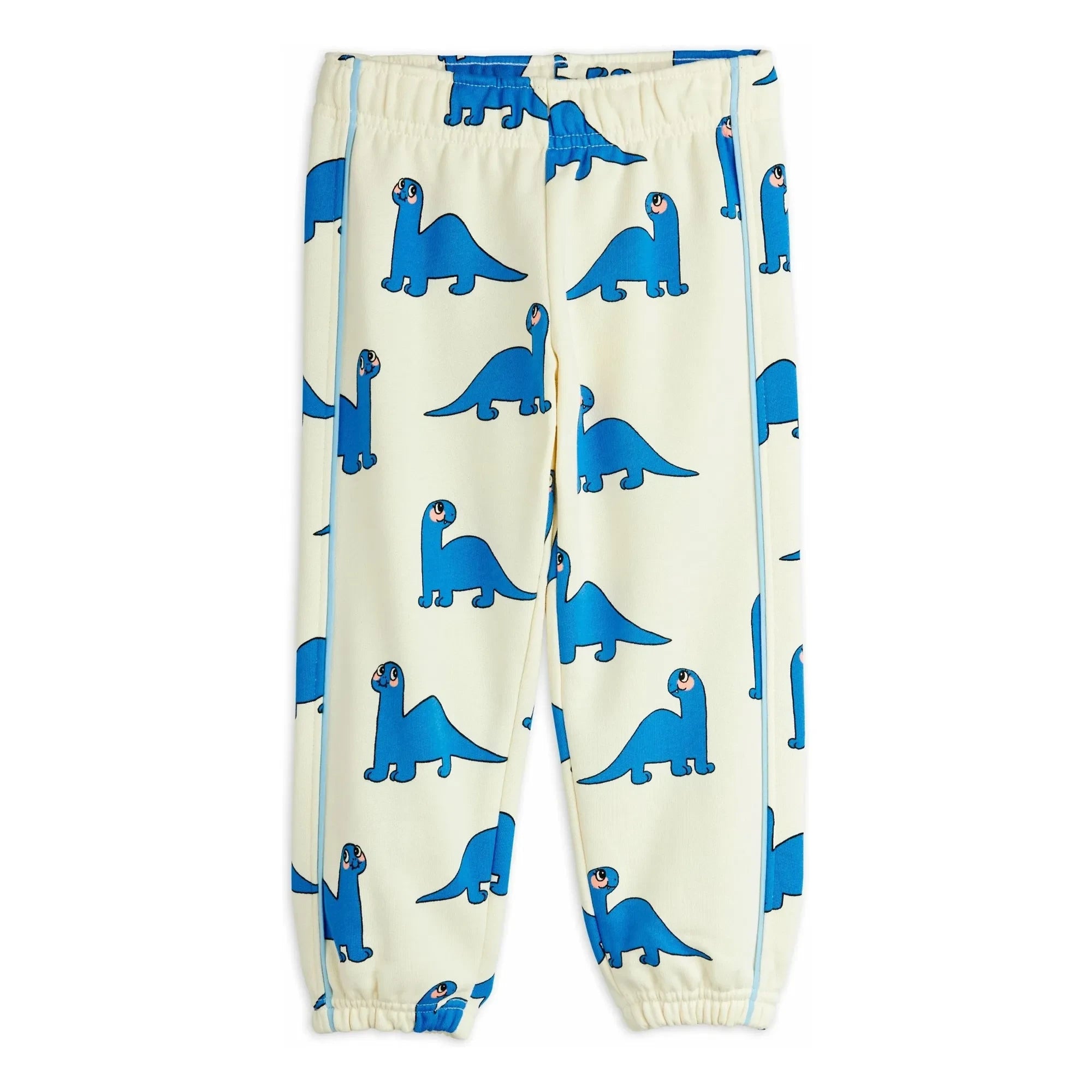 Mini Rodini - Joggers de algodón orgánico Dinos | Crudo