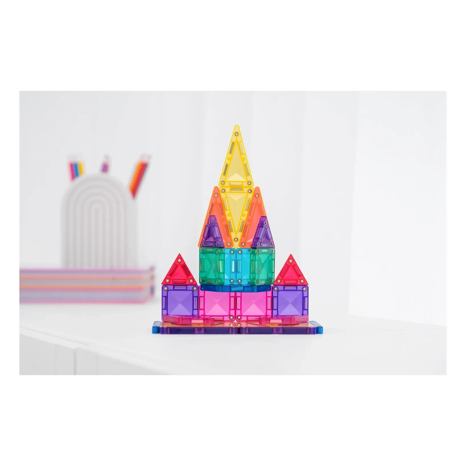 Connetix - Travel Mini Pack - 32 Parça | Rainbow