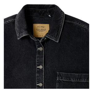 American Vintage - Yopday-B Chaqueta sin mangas de algodón | Negro