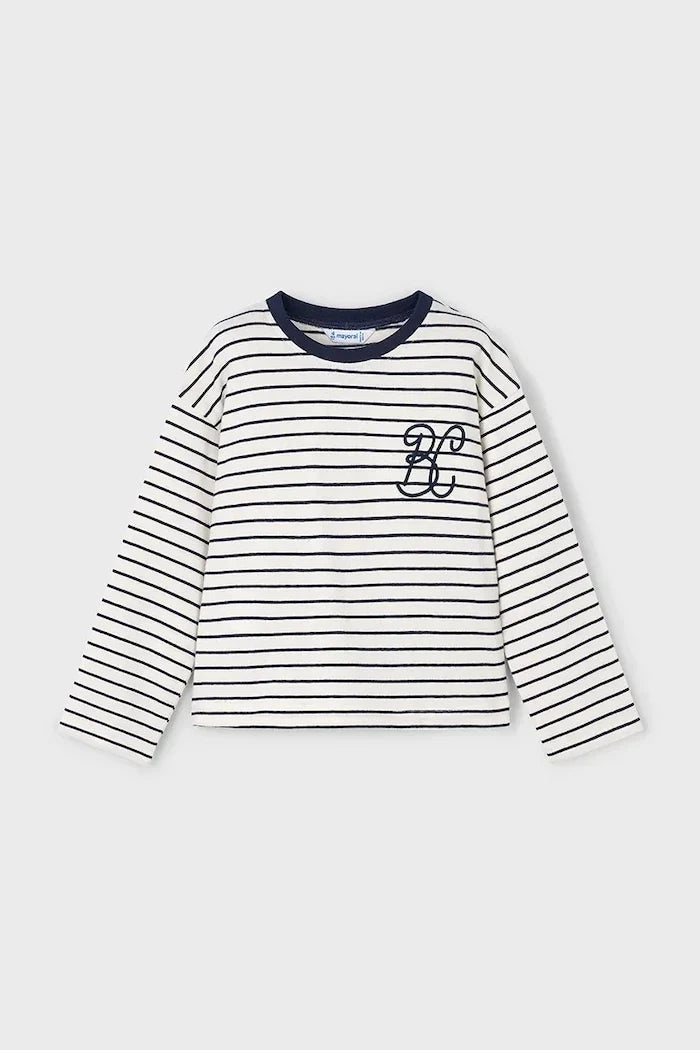 Blusa de manga larga de algodón Mayoral