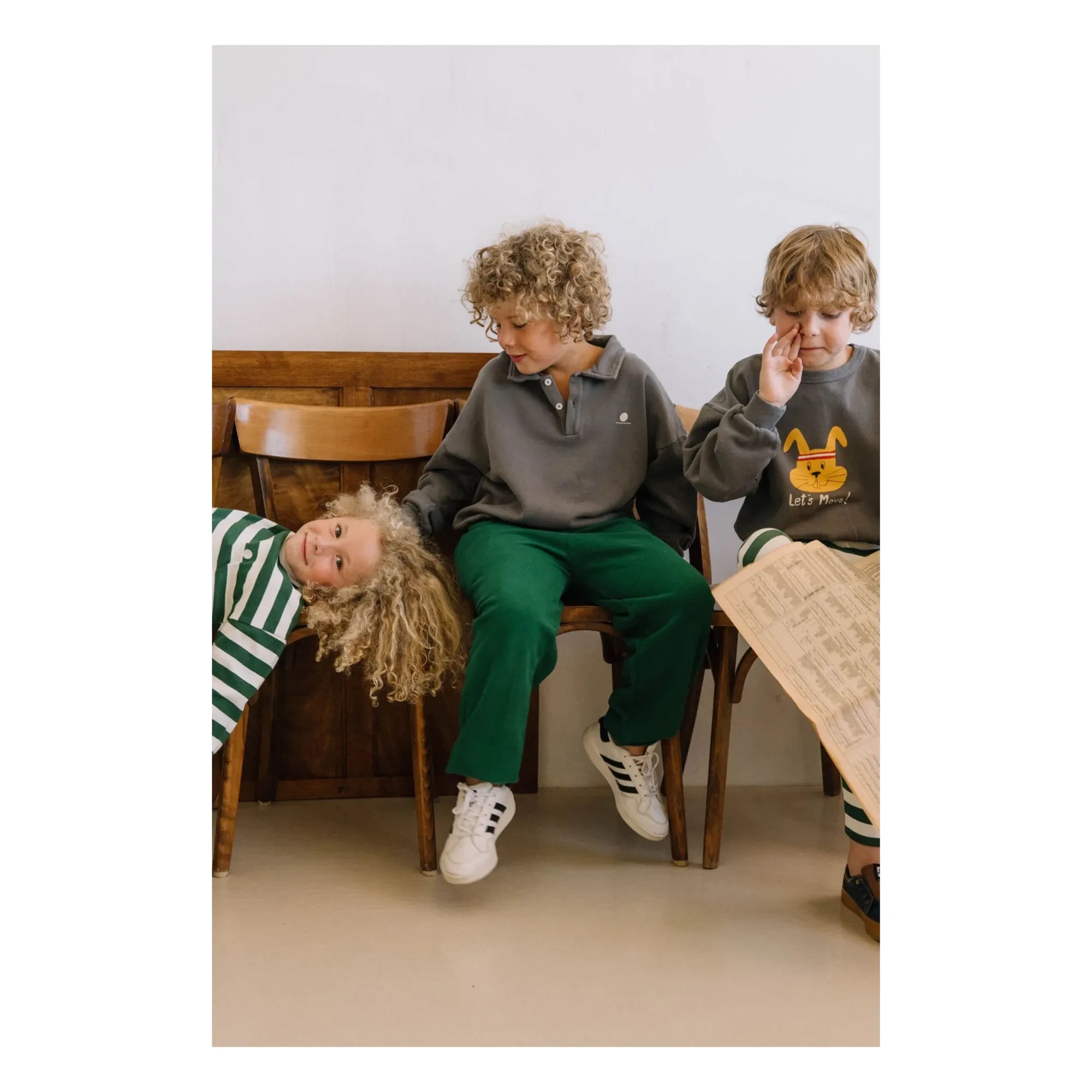 We Are Kids - polo de algodón orgánico Volcano | Gris