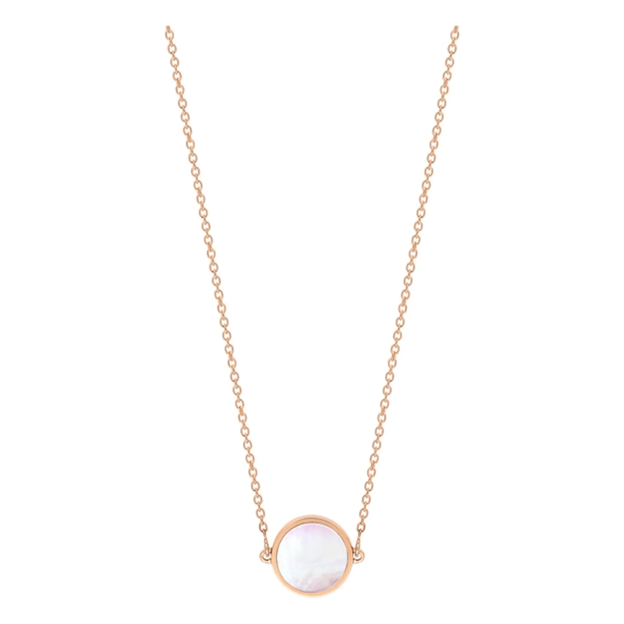 Ginette NY - Collar Disc Mini Ever | Nácar rosa