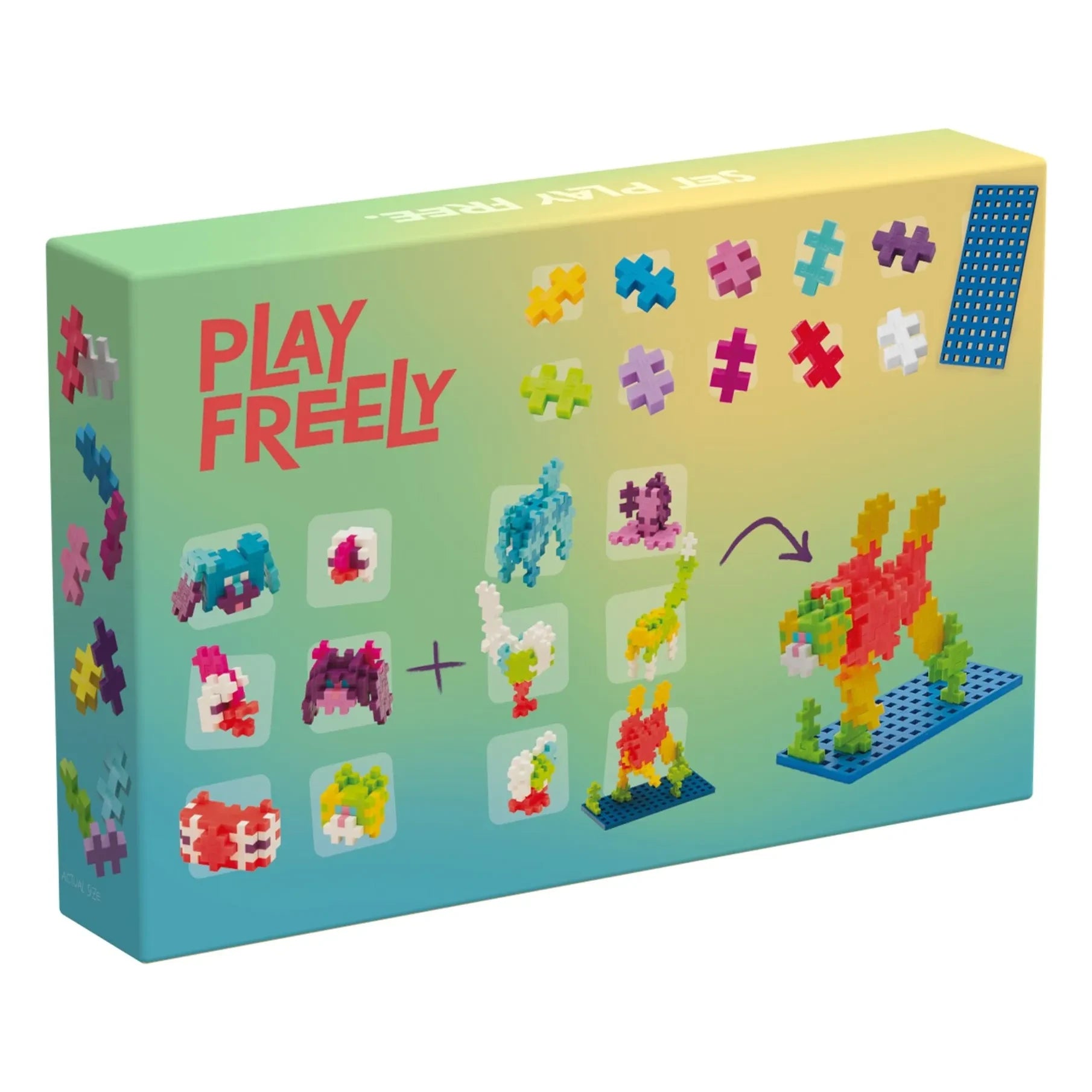 Plus-Plus - Set de descubrimiento de animales - 275 piezas