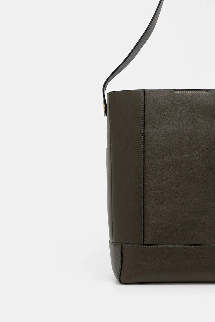 Bolso de piel ALLSAINTS ALBA HOBO