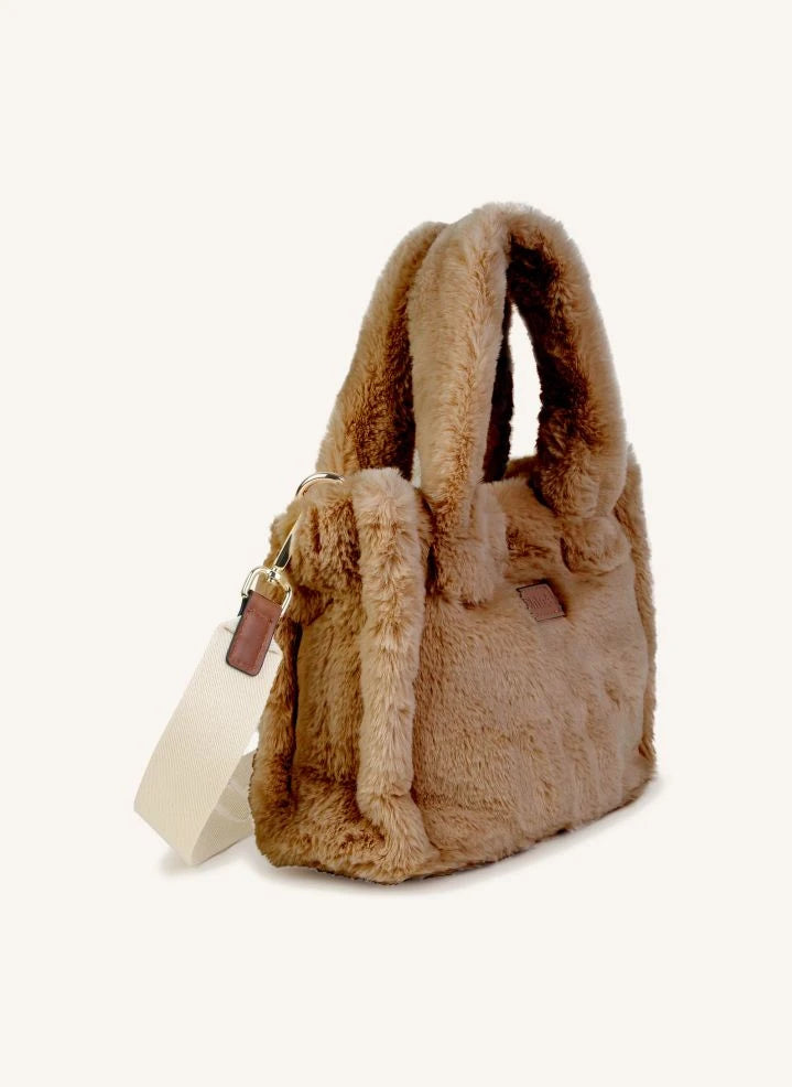 Chloé - Bolso de lino | Caramelo