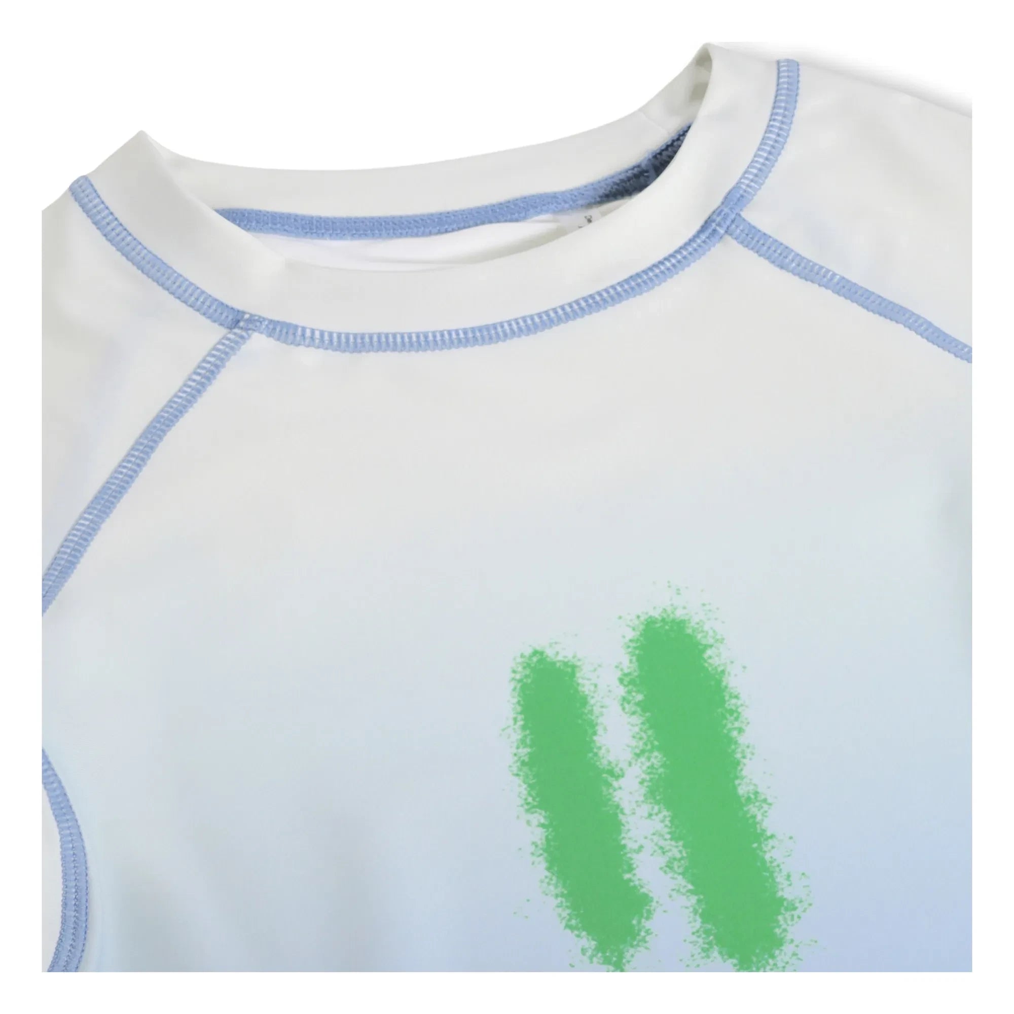 Molo - Camiseta de protección UV Neptune Splash de fibras recicladas | Azul claro