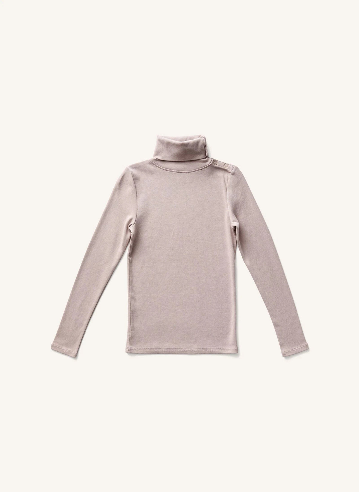 Soor Ploom - Color Sólido Cuello de Barco | Beige rosa