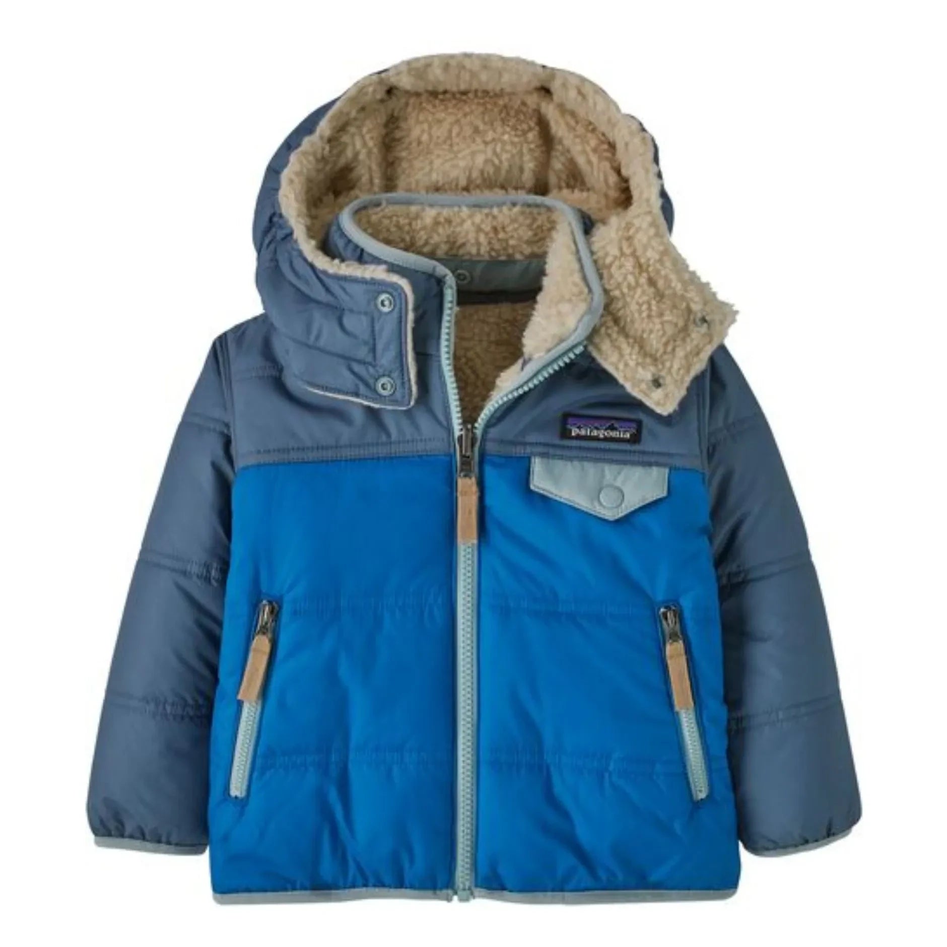 Patagonia - Tribbles Recycled Fiber Chaqueta de plumón reversible | Índigo