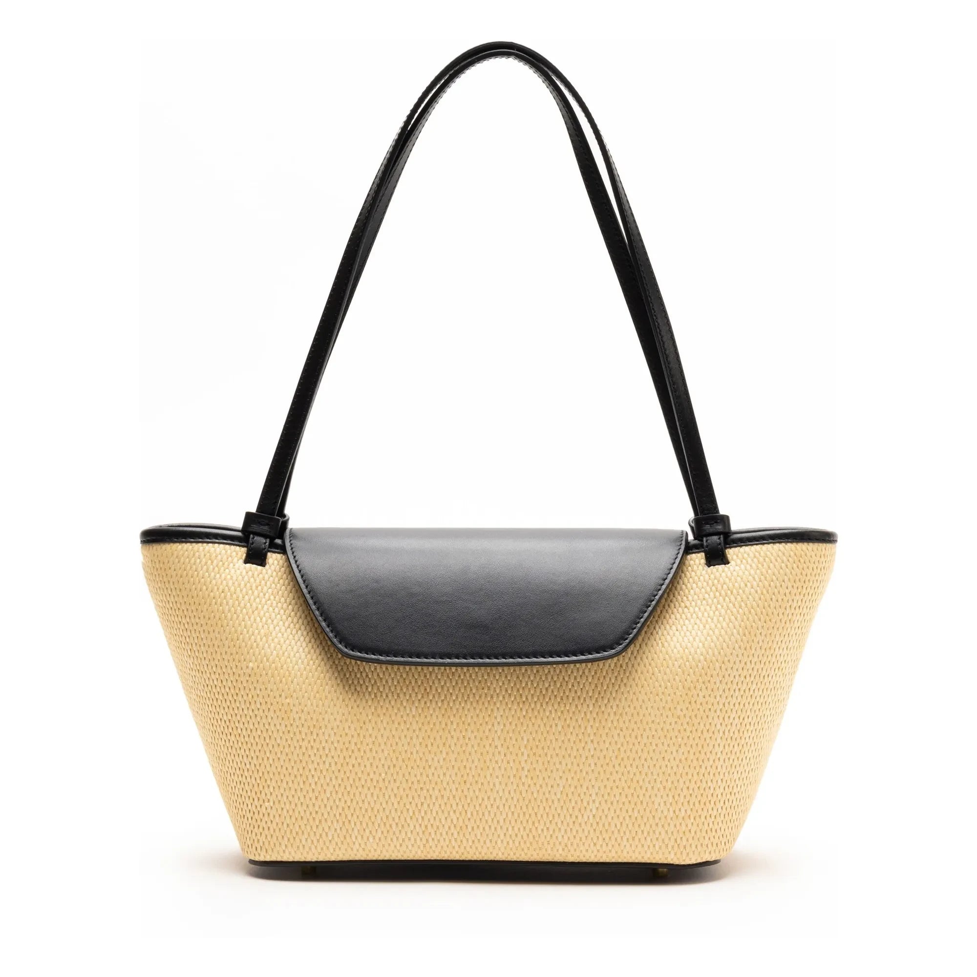 Elleme - Bolso bandolera de rafia y cuero | Natural