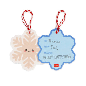 Legami - Set de 10 Etiquetas de Regalo de Navidad
