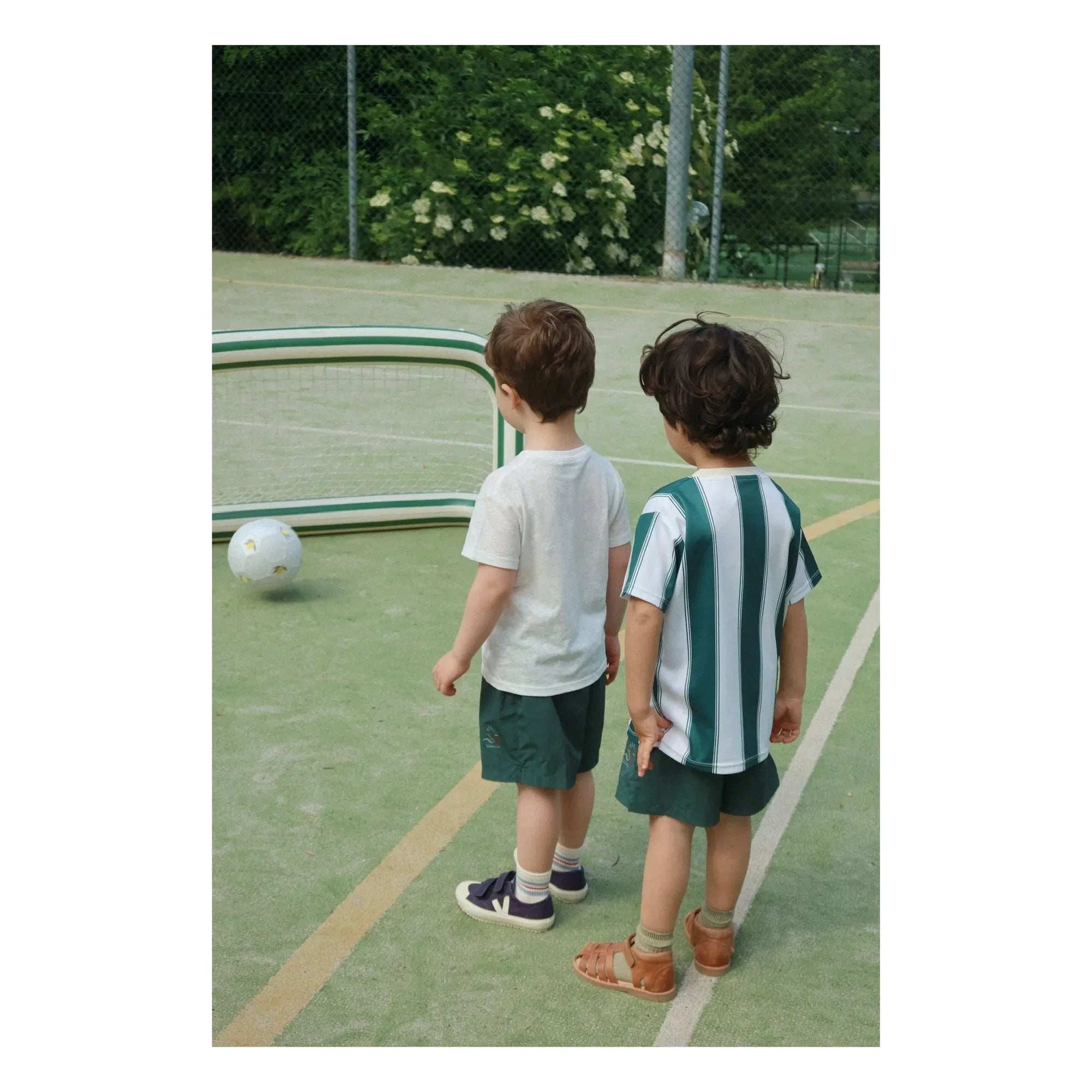 Konges Sløjd - Portería de fútbol hinchable | Verde