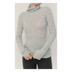 American Vintage - Jersey de lana con cuello tipo polo Razpark | Gris claro