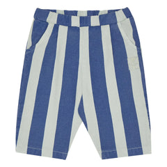 The Campamento - Pantalones para niño a rayas azules